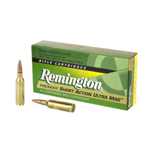 Remington Munición 7mm Short Action Ultra Magnum