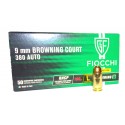 Fiocchi 9mm Browning Corto / 380 Auto