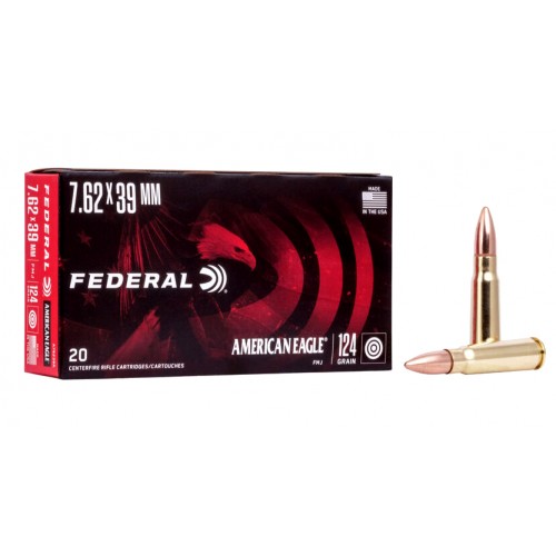 Federal 7.62x39 Full Metal Jacket 124 grains