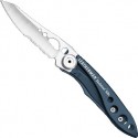 Leatherman Navaja Skeletool Azul KBX