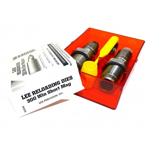 Lee Precision Dies Set 300 Winchester Short Magnum  2 Dies