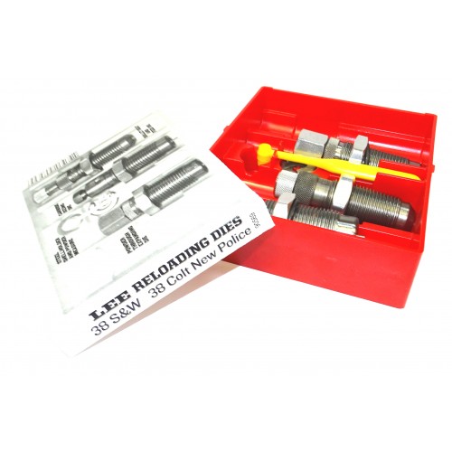 Lee Precision Dies Set 38 Smith and Wesson Colt New Police