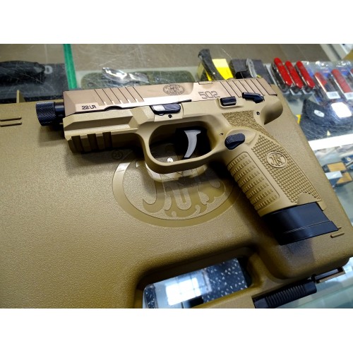 Browning Pistola FN 502T FDE Desert 22lr