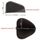 Allen Company Funda Arma Corta 8" Deluxe Black/Gray