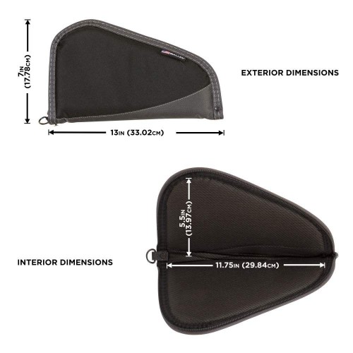 Allen Company Funda Arma Corta Deluxe Black/Gray