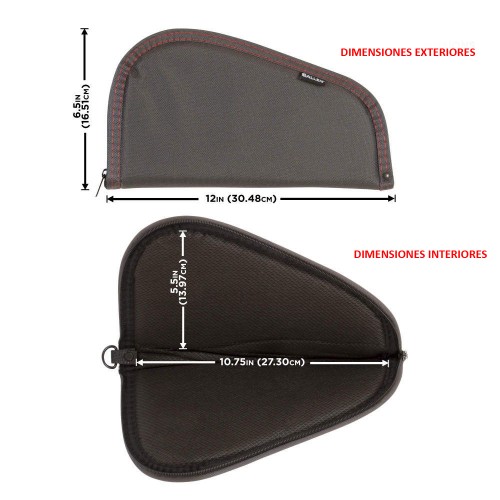 Allen Company Funda Arma Corta 11" Grey