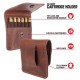 Allen Company Porta-balas DeLuxe en piel natural