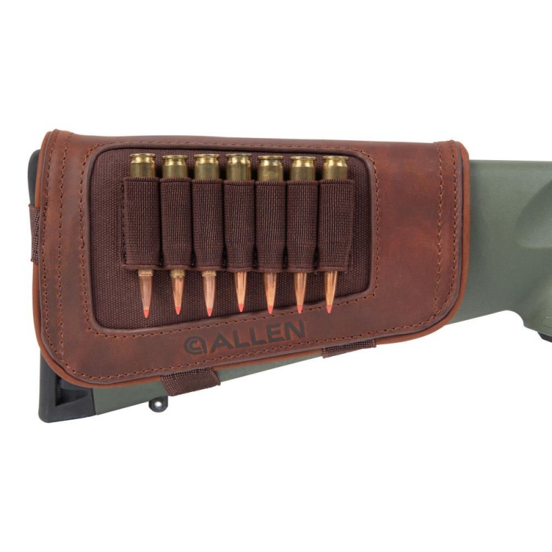 Allen Company Porta-balas Culata DeLuxe en piel natural