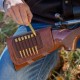 Allen Company Porta-balas Culata DeLuxe en piel natural