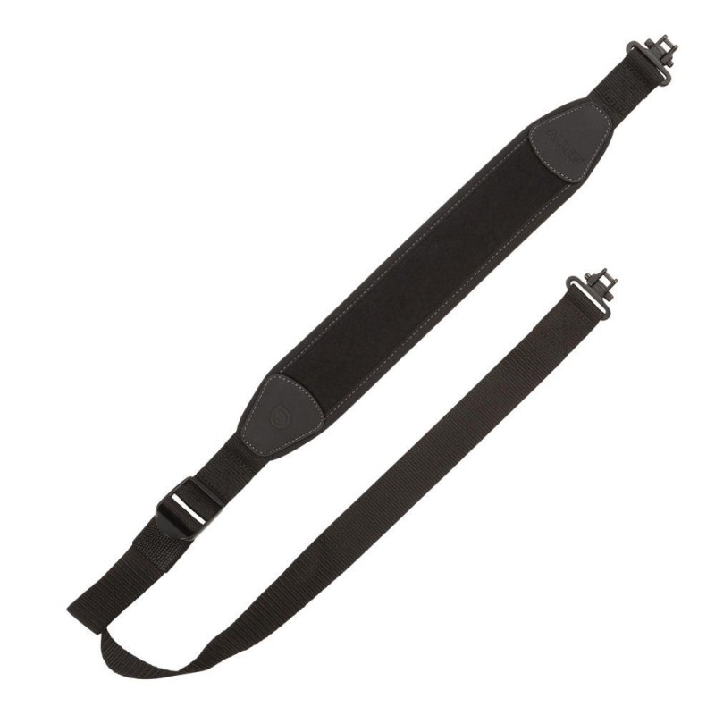 Allen Company Correa porta-rifle Neopreno Black con Anillas de "quita y pon"