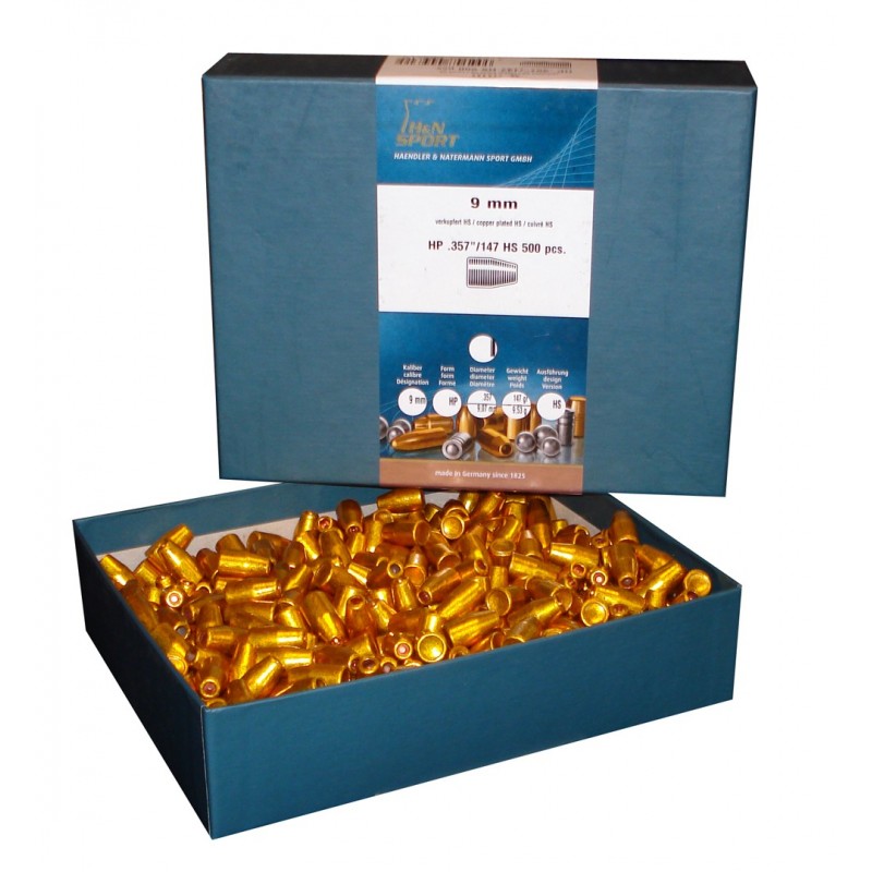 9mm  .357 HP 147gr HS