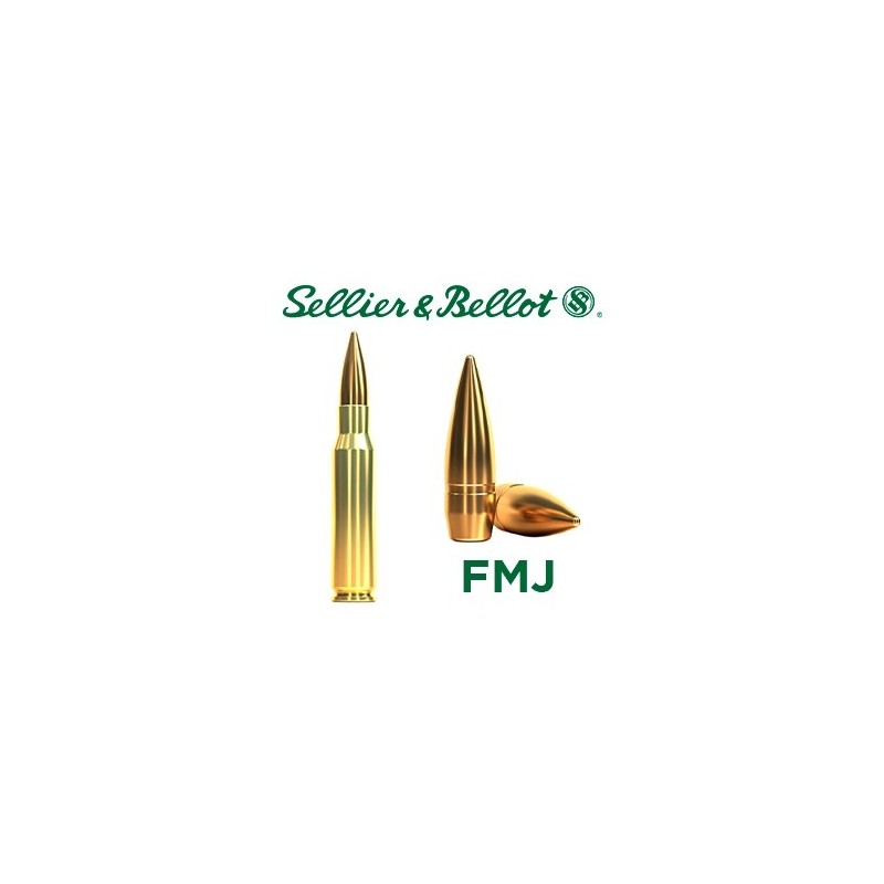 Sellier and Bellot 308 Win FMJ 147grs