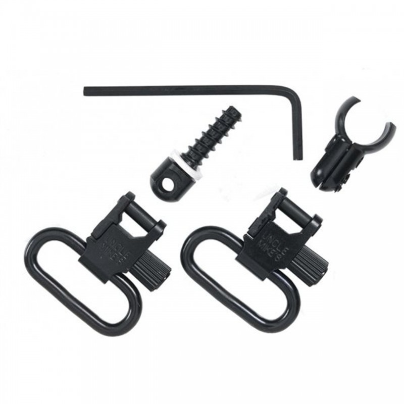 Uncle Mike´s Anillas porta-correa con adaptador para cañón / tubo de depósito