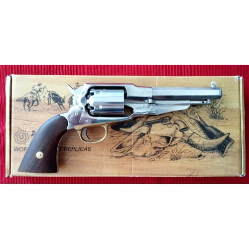 Uberti 1858 Inox. 5 1/2" .44 Avancarga