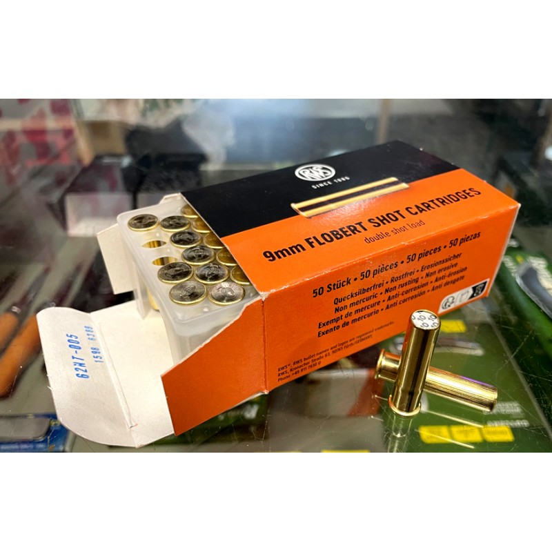 RWS Flobert Shot Cartuchos 9mm nº10