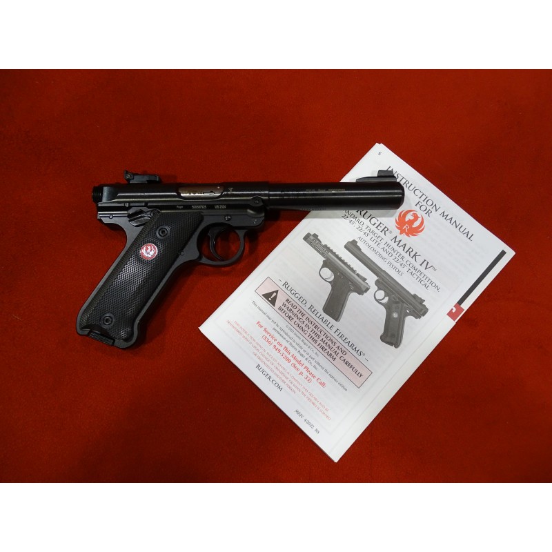 Ruger Pistola Mark IV Target 5,5" blued 22LR