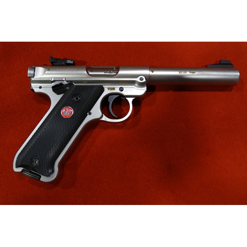 Ruger Pistola Mark IV Target 5.5" Inox. .22lr