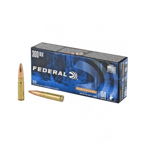 Federal Power-Shok   300 AAC Blk  150 grains