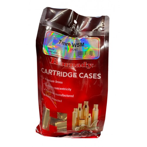 Hornady Casquillos 7 WSM (Winchester Short Magnum)