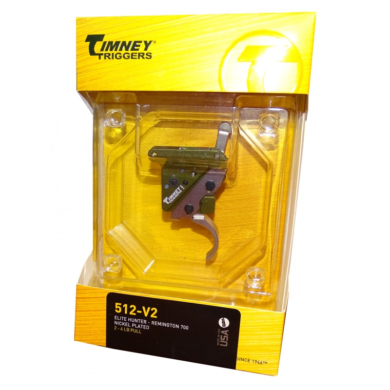 Timney Remington Elite Hunter Nickel Plated