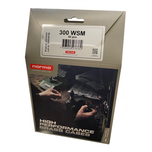 Norma Casquillos 300 Winchester Short Magnum (300WSM)