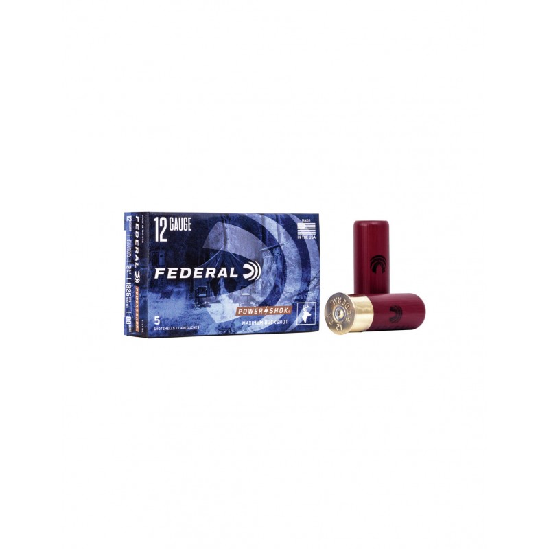 Federal Cartuchos de 9 postas Power/Shok