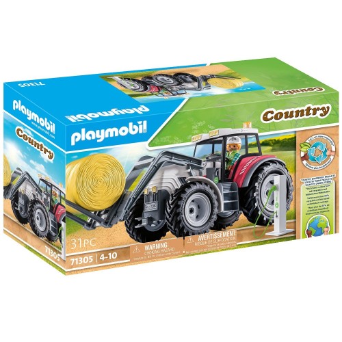 Playmobil Tractor Grande con accesorios