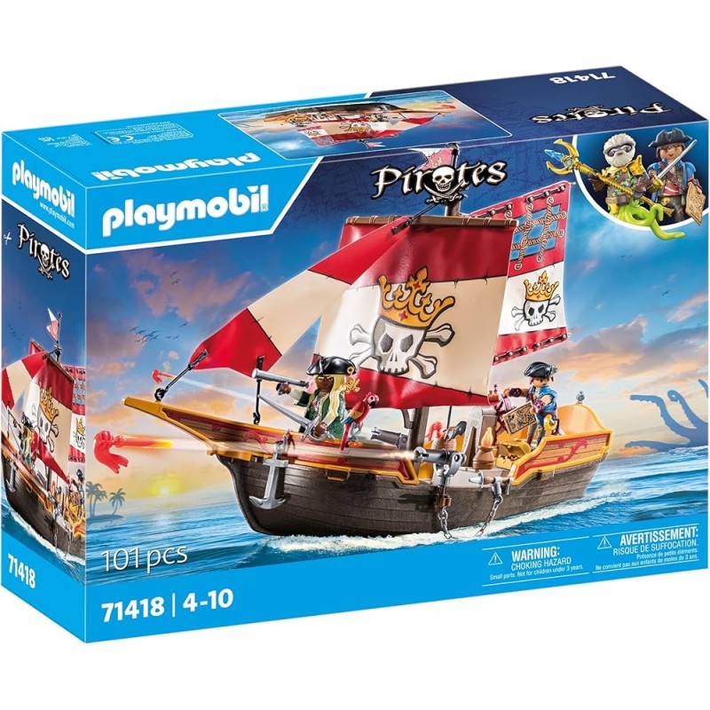 Playmobil Barco Pirata
