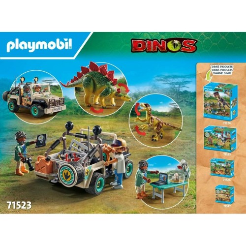 Playmobil Campamento de investigación con dinosaurios