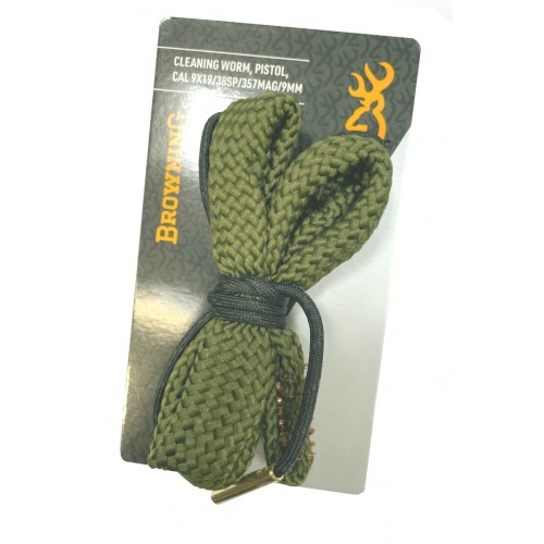 Browning "bore snake" (cuerda) de limpieza calibre 9mm / 38Spc / 357Mg