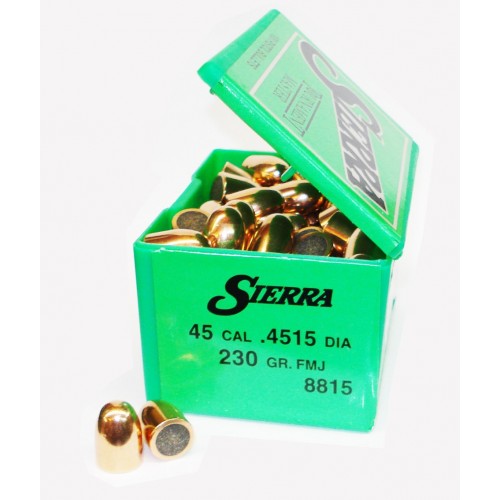 Sierra 45  Cal. .4515  230 gr. FMJ