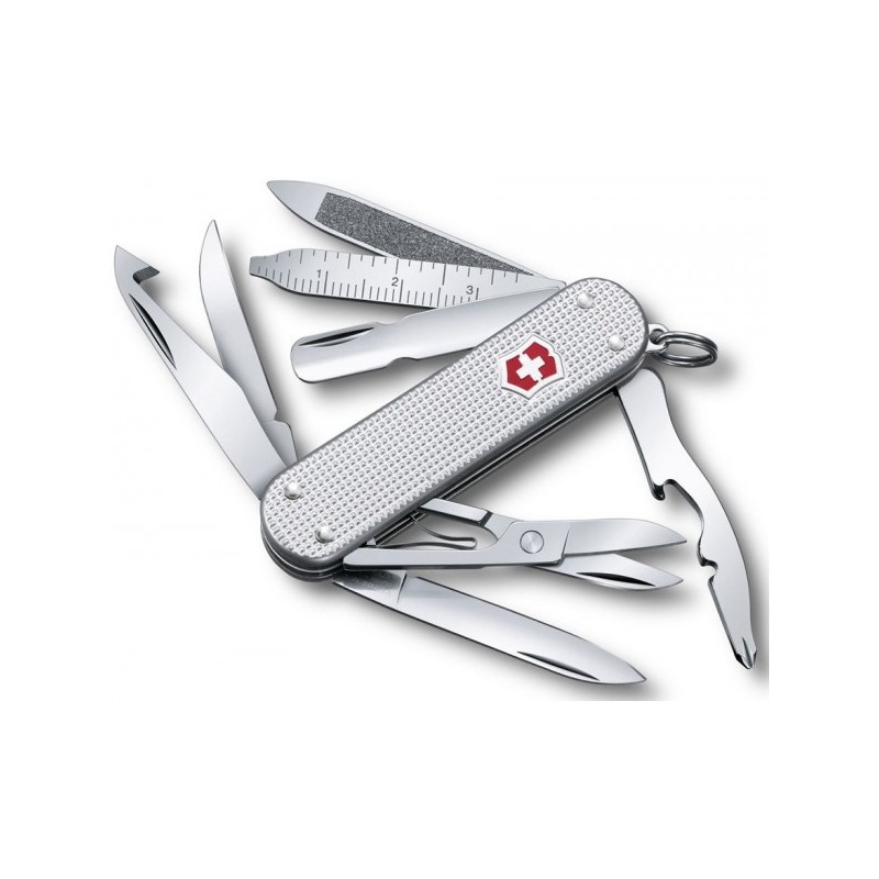 Victorinox Navaja Minichamp Aluminio / Plata