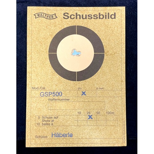 Walther Pistola de aire comprimido LP500 Expert Blue Angel