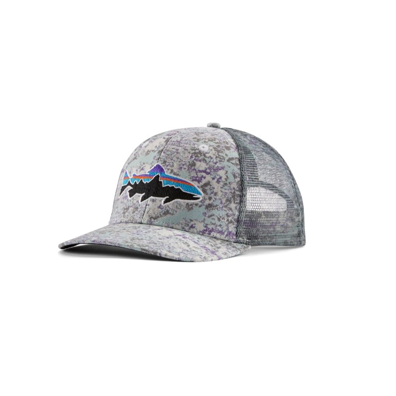 Patagonia Gorra Fitz Roy Trout Trucker Hat Thermal Blue