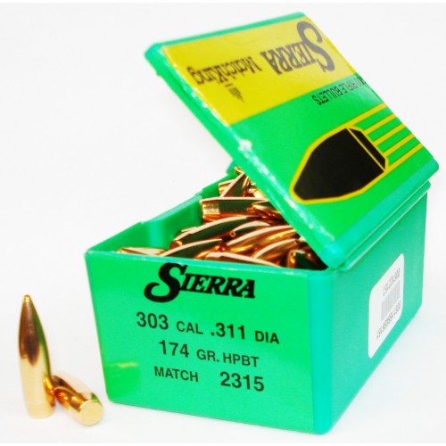 2315   Match King 303 Cal.  .311  174 gr. HPBT