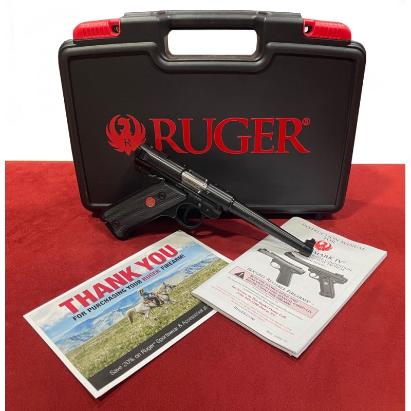 Ruger Pistola MK IV Standard 22lr 6"