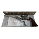 Pietta Revólver 1860 Army  Old Silver con cachas con "picado" DeLuxe