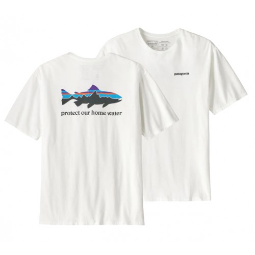 Patagonia Camiseta Home Water Organic "white"