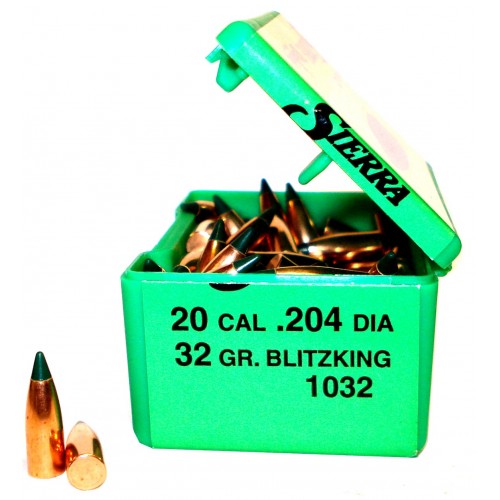 Sierra 20 Cal.   .204  32gr  Blitzking