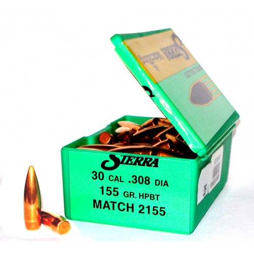 Sierra  .30 Cal. 155gr  HPBT