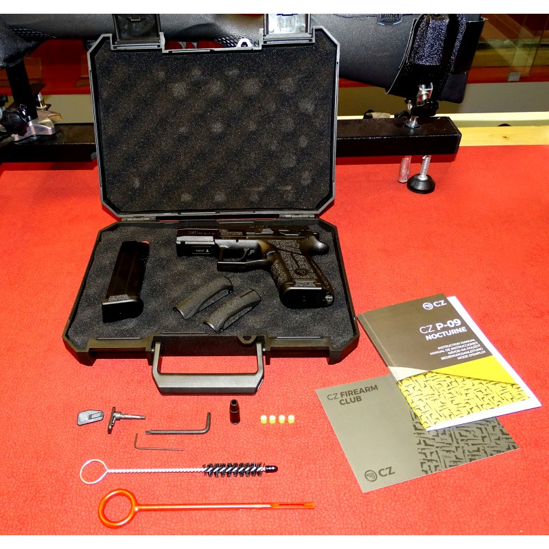 Ceska CZ pistola 9mm P-09 Nocturne