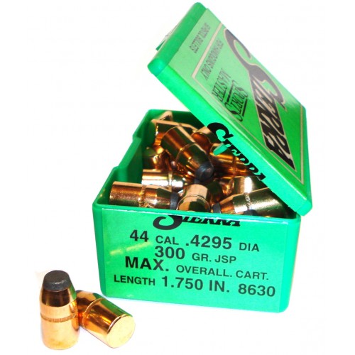 Sierra 44Mag.  .4295  300gr  JSP