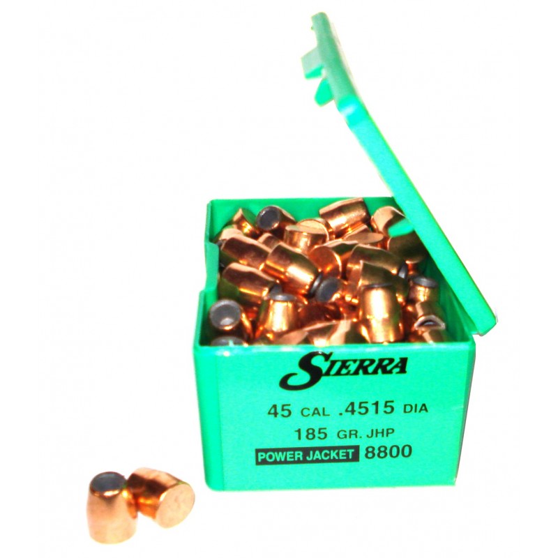 Sierra 45 Cal.  .4515  185gr  JHP