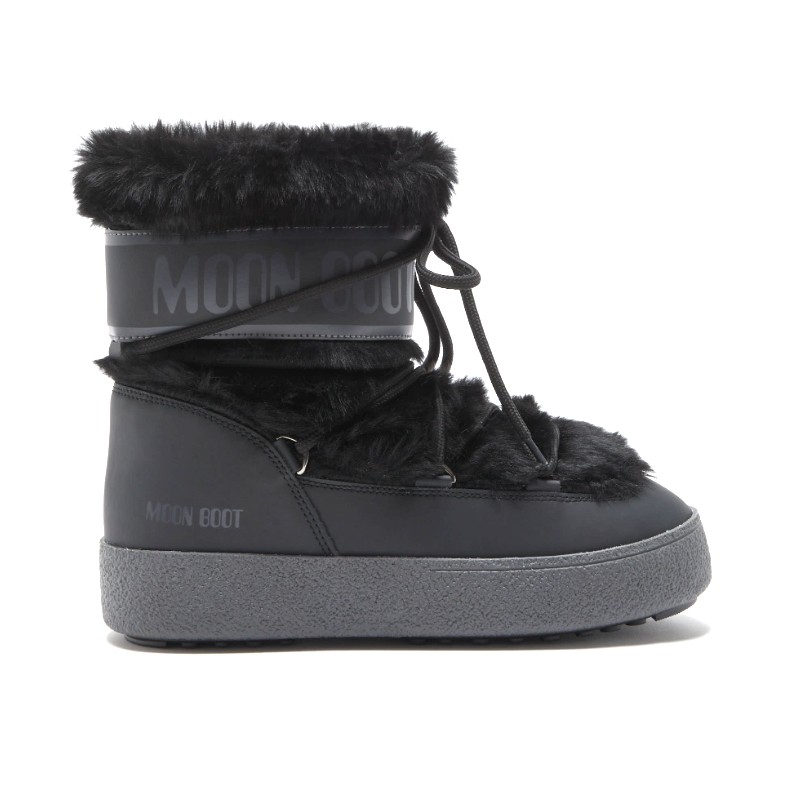 Moon Boot Track Faux Black