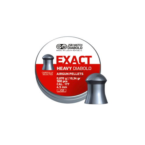 JSB Balines Exact  Heavy 4.5  10,34grains