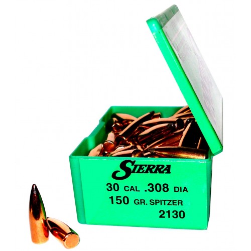 2130   30 Cal.  150 gr  SPT Spitzer