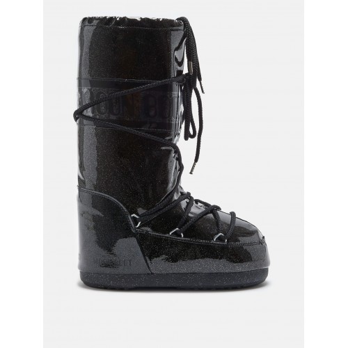 Moon Boot MB Iconn Glitter Black
