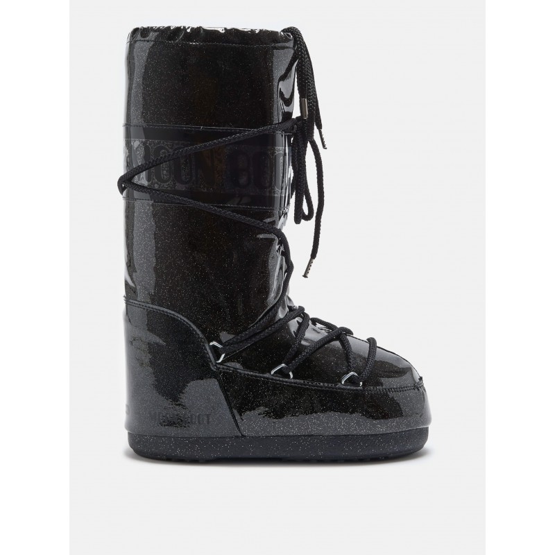 Moon Boot MB Iconn Glitter Black