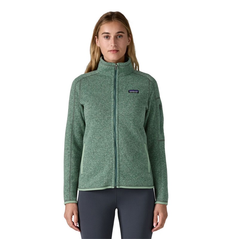Patagonia Chaqueta Polar para mujer Ellwood Green