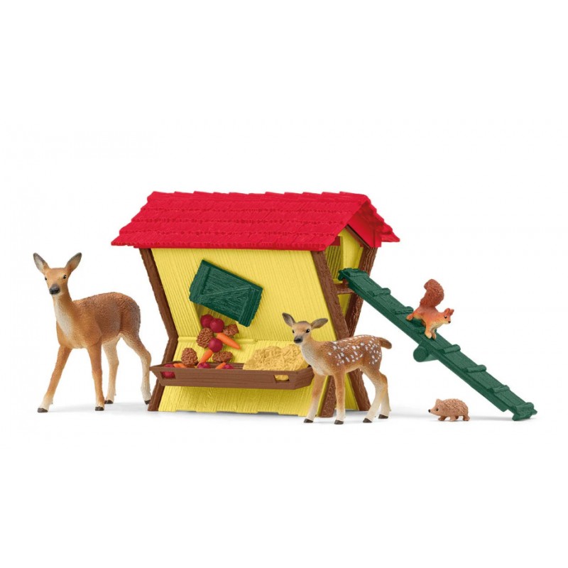 Schleich Comedero animales del bosque